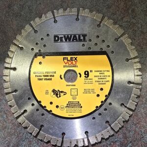 DeWalt 9" Diamond Cutting Wheel